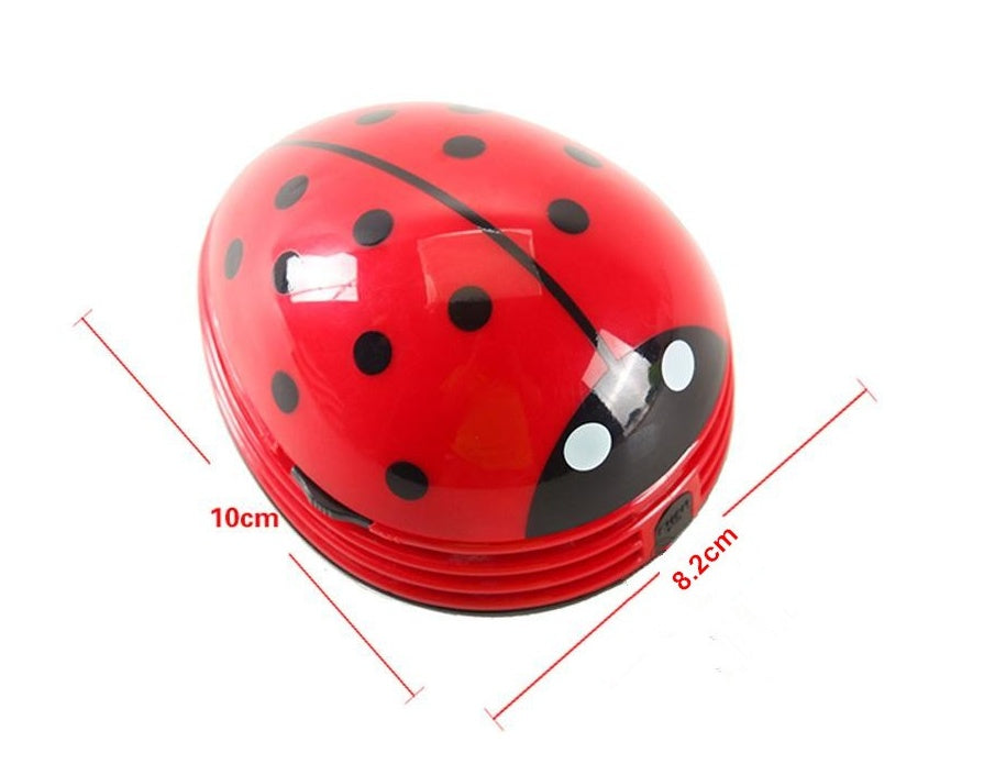 LadybugBuddy Mini Desktop Vacuum – Cute & Powerful Suction