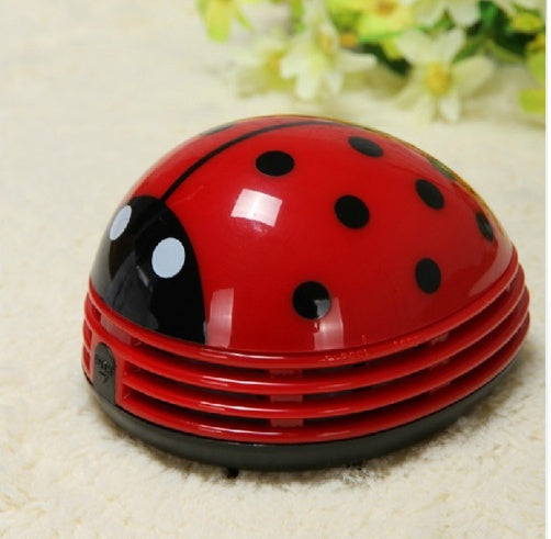 LadybugBuddy Mini Desktop Vacuum – Cute & Powerful Suction