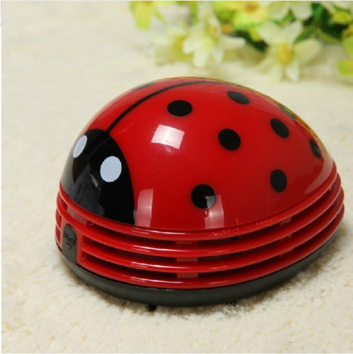 LadybugBuddy Mini Desktop Vacuum – Cute & Powerful Suction